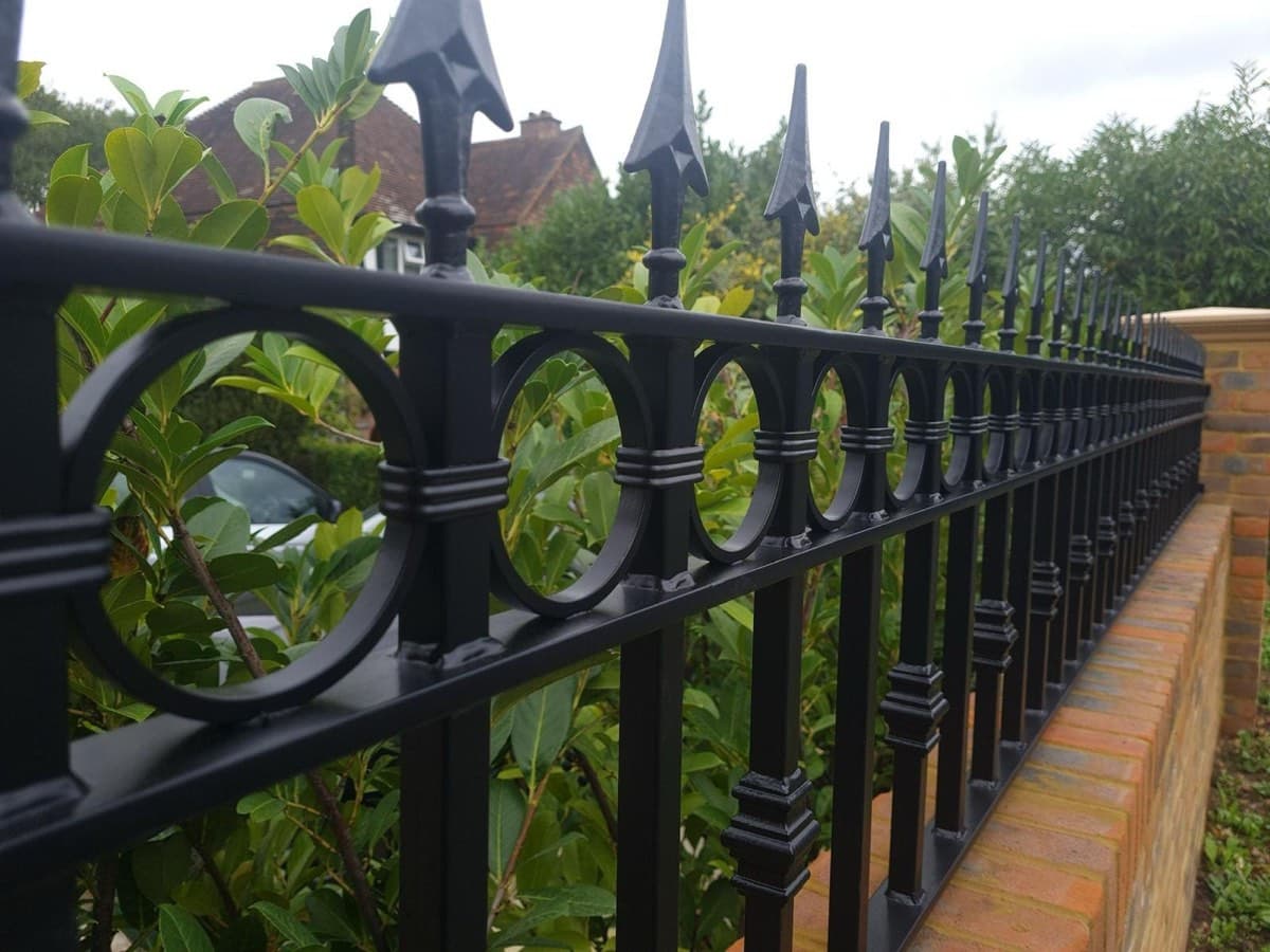 Steel finial detail — Steelyes fabrication quality